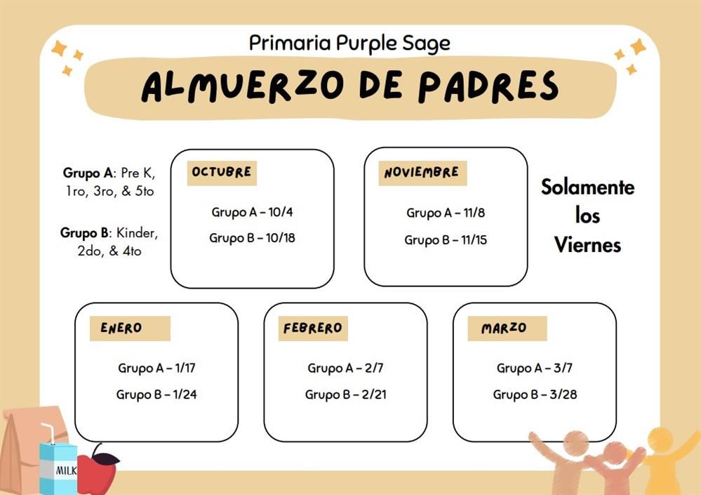  Almuerzo de padres 